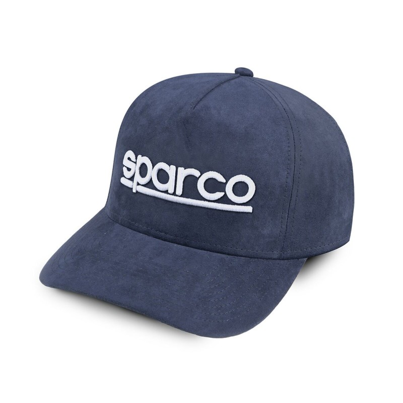 Berretto Sparco Suede Blu Marino Azzurro Berretto Sparco Suede Blu Marino Azzurro