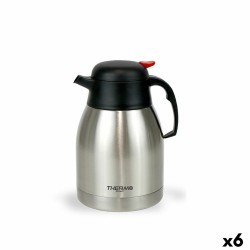 Caraffa Thermos ThermoSport Acciaio inossidabile 1,5 L Pulsante (6 Unità)