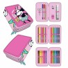 Astuccio Scuola Minnie Mouse Fucsia 12,5 x 6,5 x 19,5 cm
