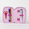 Astuccio Scuola Minnie Mouse Fucsia 12,5 x 6,5 x 19,5 cm
