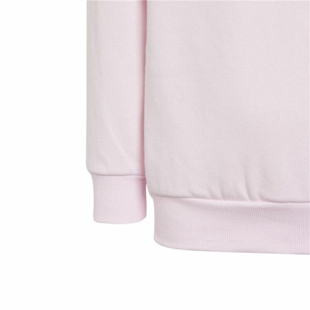 Tuta da Bambini Adidas Lk Bos Jog Fleece Rosa