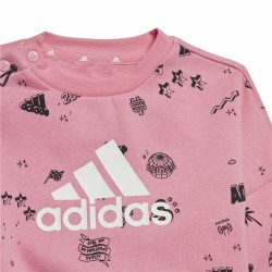 Tuta da Bambini Adidas I Bluv Q3 Cset Salmone