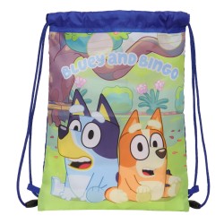 Zainetto con Cordini Bluey Blu Marino 26 x 34 x 1 cm