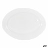 Teglia da Cucina La Mediterránea Temara Ovale 35,5 x 25 cm (12 Unità)