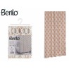 Tenda da Doccia Berilo Art Nouveau Bianco Bronce Plastica 180 x 180 x 0,008 cm (12 Unità)