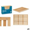 Tappeto da bagno Berilo BM632-6245 Naturale Bambù 62 x 2 x 45 cm (12 Unità)
