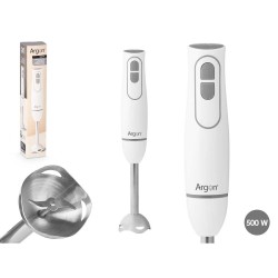 Frullatore ad Immersione Argon JE-908A Bianco Grigio 500 W