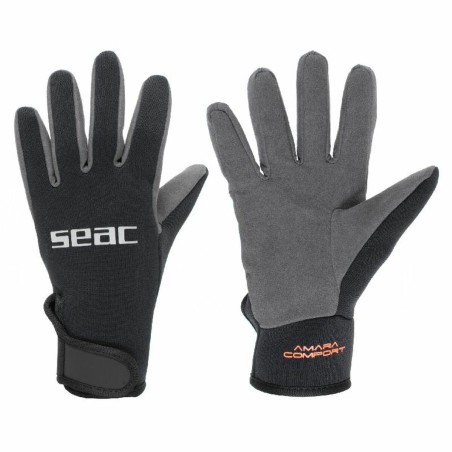 Guanti da immersione Seac Amara Comfort Nero