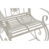Sedia a Dondolo DKD Home Decor Metallo Alluminio Bianco (63 x 89 x 92 cm)
