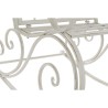 Sedia a Dondolo DKD Home Decor Metallo Alluminio Bianco (63 x 89 x 92 cm)