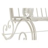 Sedia a Dondolo DKD Home Decor Metallo Alluminio Bianco (118 x 90 x 92 cm)