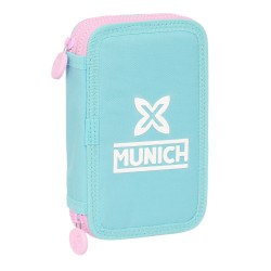 Astuccio Doppio Munich Heaven Blu cielo 12.5 x 19.5 x 4 cm 28 Pezzi