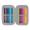 Astuccio Doppio Munich Heaven Blu cielo 12.5 x 19.5 x 4 cm 28 Pezzi