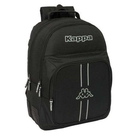 Zaino Scuola Kappa Dark Nero 32 x 42 x 15 cm