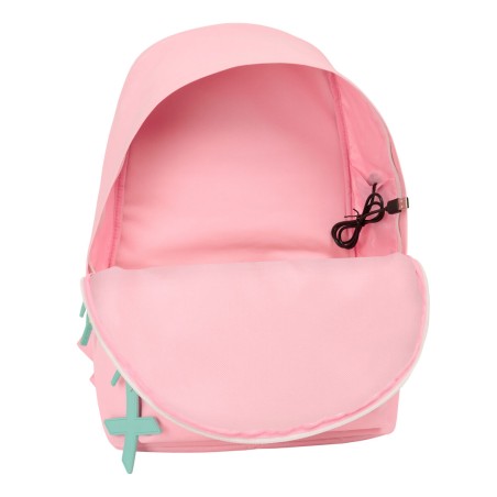 Zaino Scuola Munich +usb munich Rosa 31 x 44 x 18 cm