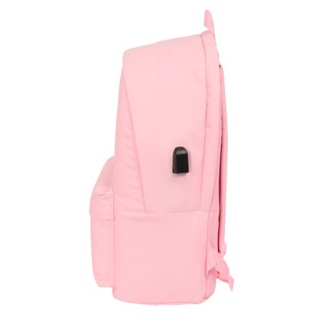 Zaino Scuola Munich +usb munich Rosa 31 x 44 x 18 cm