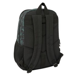 Zaino Scuola Nerf Game Nero 31 x 44 x 17 cm
