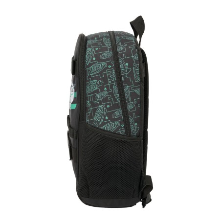 Zaino Scuola Nerf Game Nero 31 x 44 x 17 cm