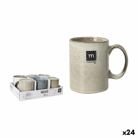 Tazza Mug Inde Nevis Rettangolare 300 ml (24 Unità)
