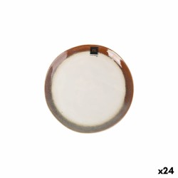 Piatto da pranzo Inde Fustam Ø 20,5 cm (24 Unità)