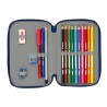 Necessaire Super Mario Trick Rosso Blu scuro 12.5 x 19.5 x 4 cm 29 Pezzi