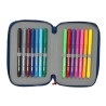 Necessaire Super Mario Trick Rosso Blu scuro 12.5 x 19.5 x 4 cm 29 Pezzi