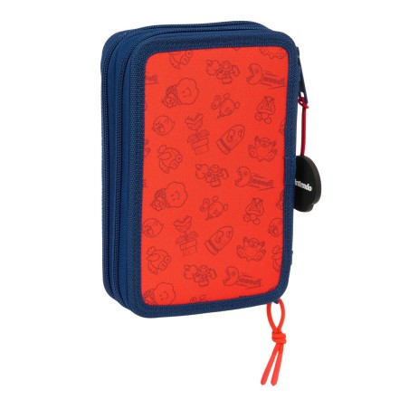 Necessaire Super Mario Trick Rosso Blu scuro 12.5 x 19.5 x 4 cm 29 Pezzi