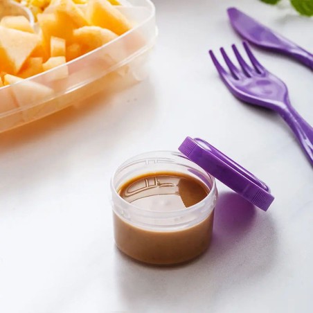 Set di scatole porta pranzo Privilege 35 ml Ø 4,5 x 3 cm 6 Pezzi (24 Unità)