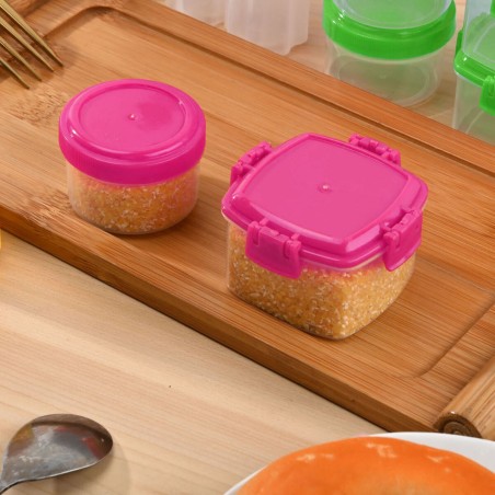 Set di scatole porta pranzo Privilege 35 ml Ø 4,5 x 3 cm 6 Pezzi (24 Unità)