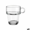 Tazza di caffè e tè Vivalto Z908-9/BHA6 Trasparente Vetro 270 ml (6 Unità)