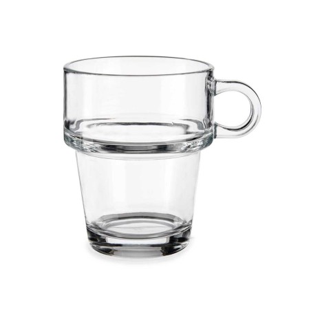 Tazza di caffè e tè Vivalto Z908-9/BHA6 Trasparente Vetro 270 ml (6 Unità)