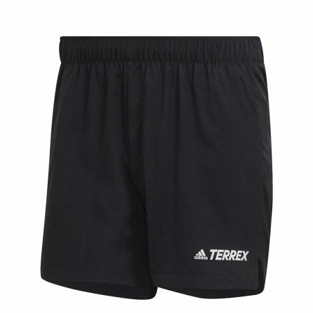 Pantaloni Corti Sportivi da Uomo Adidas Trailrt Hombre Nero