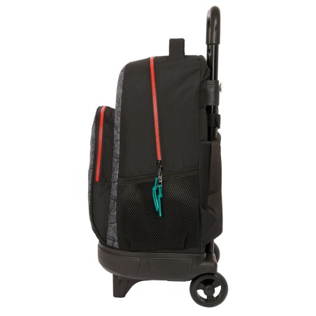 Trolley per la Scuola My Hero Academia Nero 33 x 45 x 22 cm