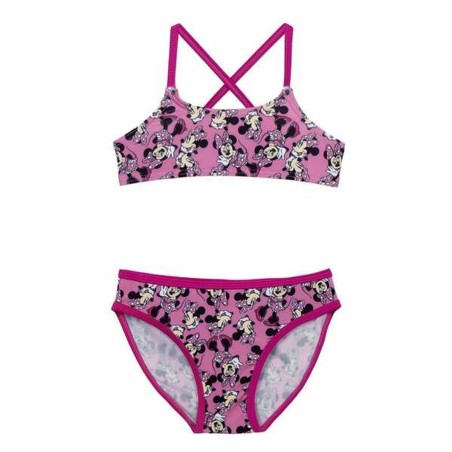 Bikini Per Bambine Minnie Mouse Rosa