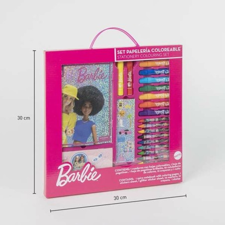 Set di Cancelleria Barbie Rosa