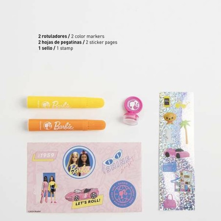 Set di Cancelleria Barbie Rosa
