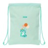 Zainetto con Cordini Safta Fiesta Verde 26 x 34 x 1 cm