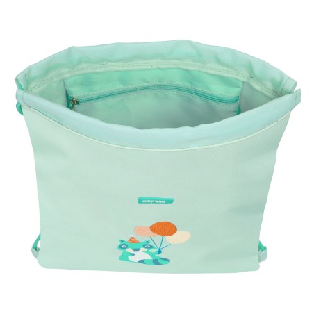 Zainetto con Cordini Safta Fiesta Verde 26 x 34 x 1 cm