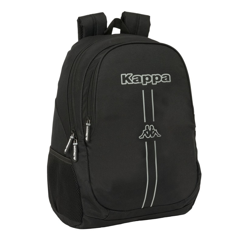 Zaino Scuola Kappa Dark Nero 32 x 44 x 16 cm Zaino Scuola Kappa Dark Nero 32 x 44 x 16 cm