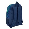 Zaino Scuola Benetton Damero Blu Marino 30 x 46 x 14 cm