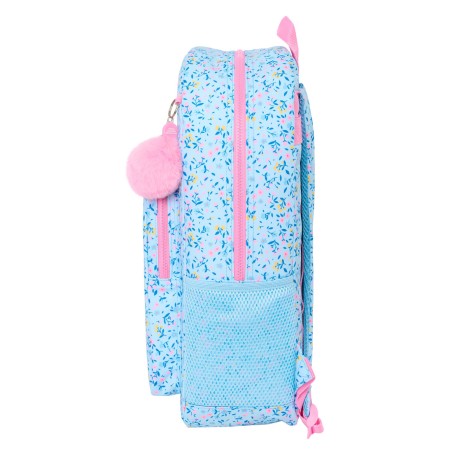 Zaino Scuola Vicky Martín Berrocal Paraíso Azzurro Rosa 30 x 46 x 14 cm