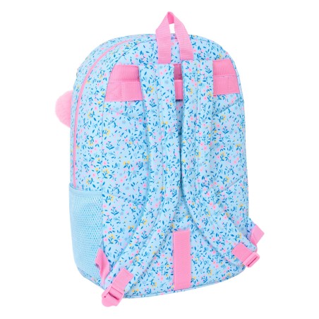 Zaino Scuola Vicky Martín Berrocal Paraíso Azzurro Rosa 30 x 46 x 14 cm