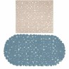Tappeto da bagno DKD Home Decor PVC 2 Pezzi