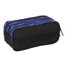 Portaoggetti Triplo El Niño Roller Azzurro Nero 21,5 x 10 x 8 cm