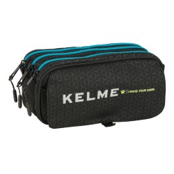 Portaoggetti Triplo Kelme Iron Nero 21,5 x 10 x 8 cm
