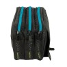 Portaoggetti Triplo Kelme Iron Nero 21,5 x 10 x 8 cm