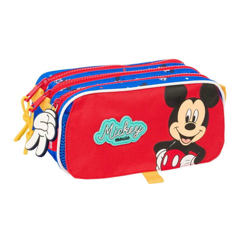 Portaoggetti Triplo Mickey Mouse Clubhouse Good day Azzurro 21,5 x 10 x 8 cm Portaoggetti Triplo Mickey Mouse Clubhouse Good day Azzurro 21,5 x 10 x 8 cm