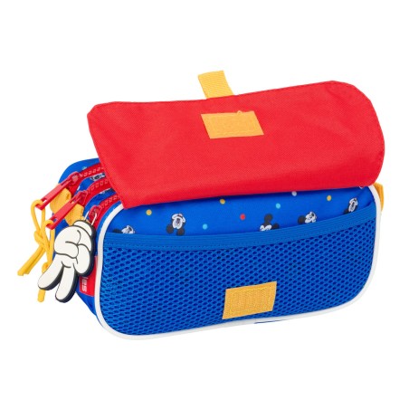 Portaoggetti Triplo Mickey Mouse Clubhouse Good day Azzurro 21,5 x 10 x 8 cm