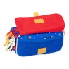 Portaoggetti Triplo Mickey Mouse Clubhouse Good day Azzurro 21,5 x 10 x 8 cm