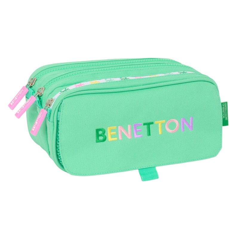Portaoggetti Triplo Benetton Mint Verde 21,5 x 10 x 8 cm Portaoggetti Triplo Benetton Mint Verde 21,5 x 10 x 8 cm